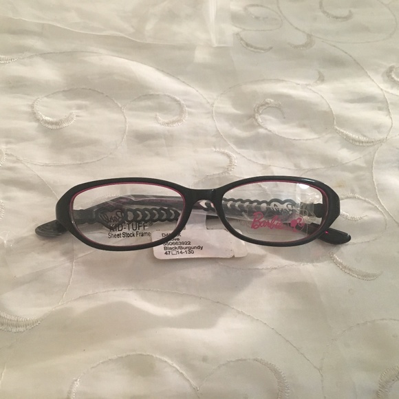 Barbie Eyeglasses RX Frame Black and Pink - Picture 1 of 4